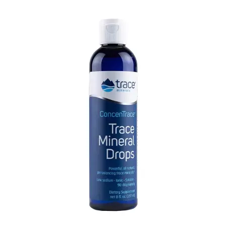 Trace Minerals ConcenTrace® Trace Mineral Drops (237 ml, Unflavored) - Trace Minerals