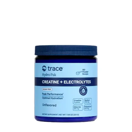 Trace Minerals Hydro Pak Creatine + Electrolytes (201 g, Unflavored) - Trace Minerals