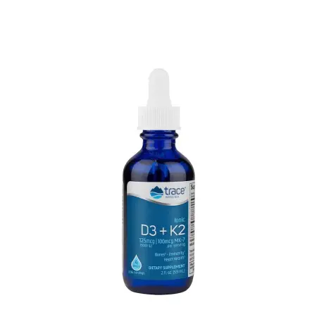 Trace Minerals Ionic Vitamin D3+K2 (59 ml) - Trace Minerals