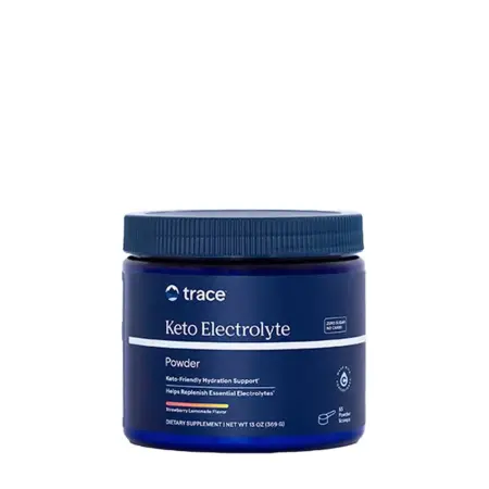 Trace Minerals Keto Electrolyte Powder (13 oz, Strawberry Lemon) - Trace Minerals