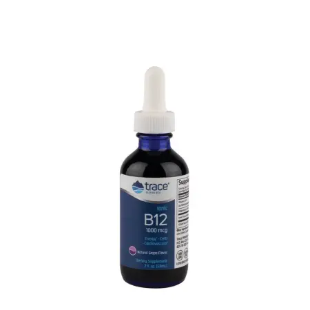 Trace Minerals Liquid Ionic B12 1000 mcg (59 ml) - Trace Minerals