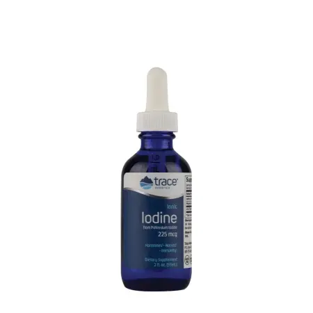 Trace Minerals Liquid Ionic Iodine 225 mcg (59 ml) - Trace Minerals