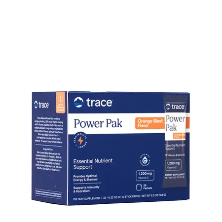 Trace Minerals Power Pak Orange Blast (30 Packs) - Trace Minerals
