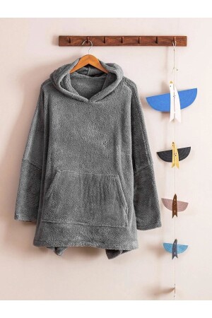 Tragbare Kinderdecke Wellsoft Unisex Übergröße – Anthrazit CM001 - Mulberry