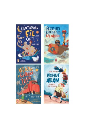 Train Going to Space & My Giraffe Can Fly & An Elephant Came Out of My Bag & Chickpea Man - Mert Arık & Anıl Basası - Timaş Çocuk