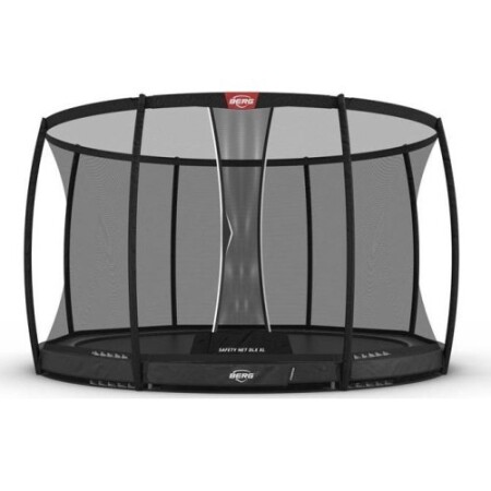 Trampoline Berg Champion Inground 430, gray, with net DLX XL - BERG