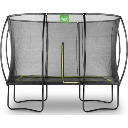 Trampoline with net Exit Silhouette 214x305cm - Black - Exit