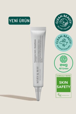 Tranexamic Acid+glutathione Anti-Dark Circle Brightening Eye Contour Cream 12 Gr - Mary & May