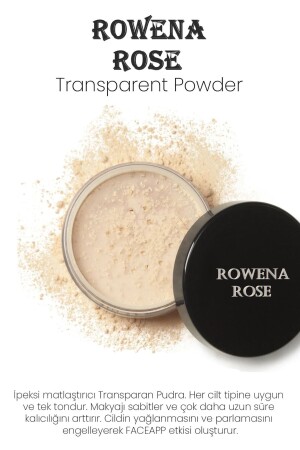 مسحوق MNZ-Transparent - Rowenarose