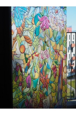 Transparent Colored Glass Stained Glass Adhesive Foil 45cm - D-C-Fix