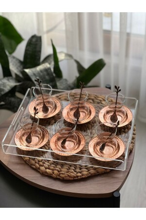 Transparent Plexiglass Tray 35x25cm Service Presentation Tray 4mm Plexi TPS100 - Buber Design