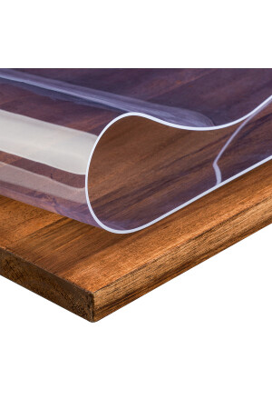 Transparent Tablecloth PVC Transparent Thick Tablecloth 1. 4mm Table Protector All Sizes - Willuxe