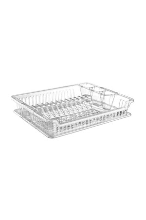 Transparent Violet Dish Rack - Dish Basket - Plate Rack Large Size 4406475 - HOBBY LİFE