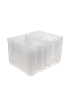 Transparent Women's Shoe Box Classic 25pcs 5362 - Tuğbasan