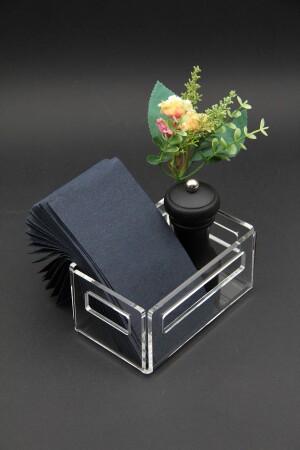 Transparenter Acryl-Plexi-Gewürzstreuer, Salz- und Pfefferstreuer, 14 x 8 cm, 3 mm - sogo