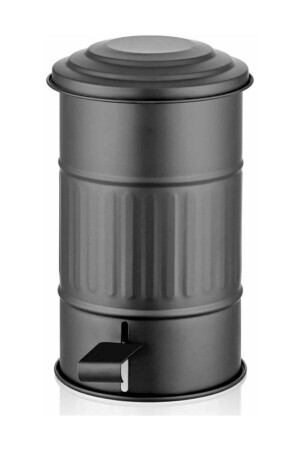 Trash Can Bathroom 5 Lt - Black GLV0294 - The Mia