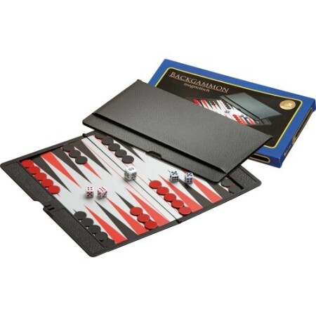 Travel backgammon Philos, magnetic 17x10x1cm - Philos