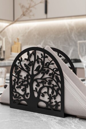 Tree And Bird Restaurant Kitchen Cafe Metal Napkin Holder Paper Napkin Cloth Napkin Tissue Holder EMIL001 - Lmz Design