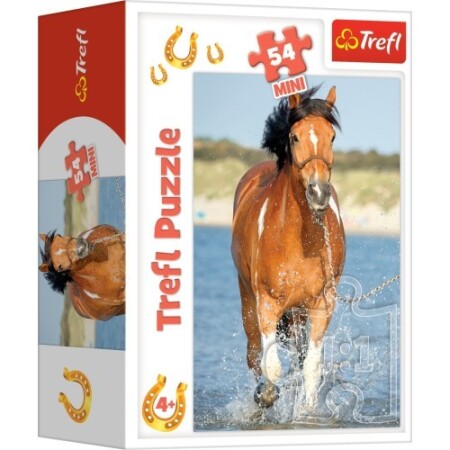 Trefl markalı at figürlü yapboz, 54 parça. - TREFL PUZZLES