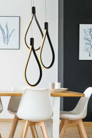 Trend 3. Three Color LED Black Chandelier BEG0016BEG03 - Begüsa