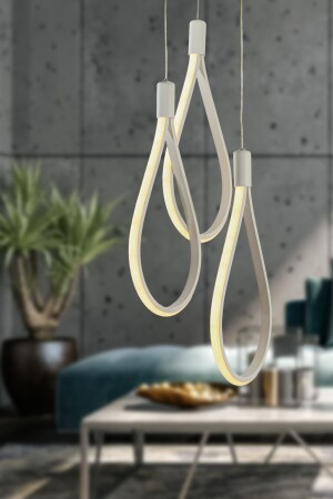 Trend 3. Three Color LED White Chandelier BEG0016BEG03 - Begüsa