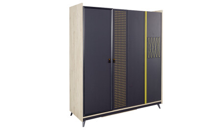 Trend 4 Door Wardrobe - Cadde Yıldız