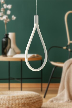 Trend Single Three Color LED White Chandelier BEG0016BEG01 - Begüsa