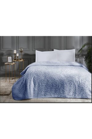 Trendige Doppeldecke Blau 220x240 8697353557408 - Özdilek