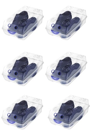 Trendige Herren-Schuhschutzbox 6er-Set 5105 05-5 - follow me