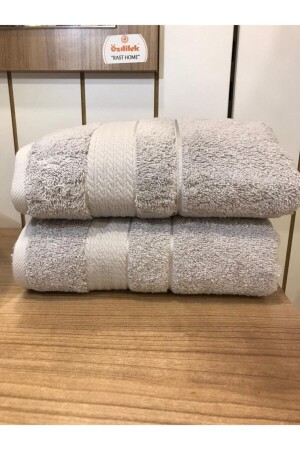 Trendiges Handtuch (2-teilig hellgrau) 21423666 - Özdilek