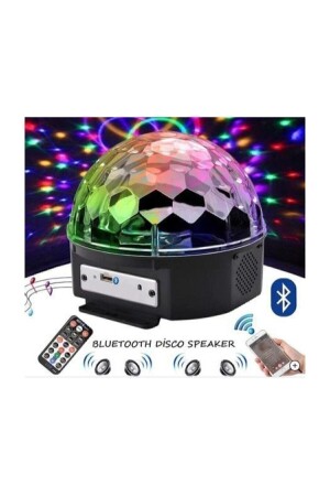 Trendtechno Disco Ball RGB LED Bluetooth Speaker Sound-Sensitive-controlled disco-ball - Starmax