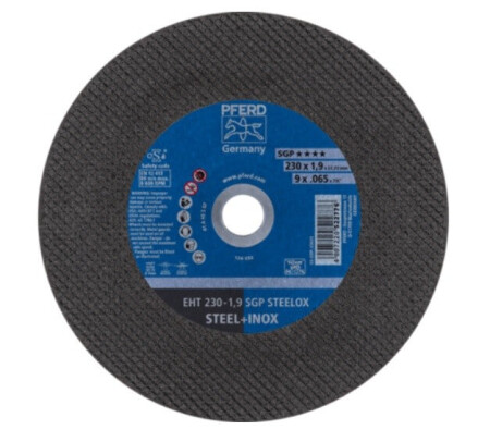 Trennscheibe aus Edelstahl Ø230 1,9x22,23mm EHT A46 S SGP-INOX PFERD - Pferd