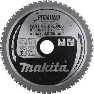 Trennscheibe MAKITA 136x20x1,6mm 50T ALU - Makita Accessories