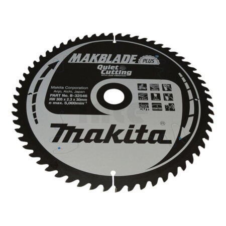 Trennscheibe MAKITA 305x2,3x30mm 60T 5° - Makita Accessories