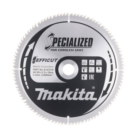 Trennscheibe MAKITA Efficut 305x30x2,15mm T100 - Makita Accessories