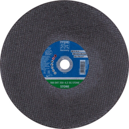 Trennscheibe PFERD 100 EHT T350-4,5 SG ALU+STONE 25,4 - Pferd