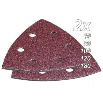 Triangular sanding paper set (10 pcs.) MAKITA - Makita Accessories