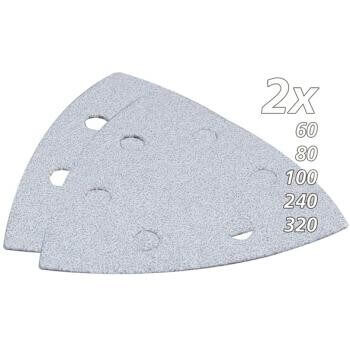 Triangular sandpaper set for paint (10pcs) MAKITA - Makita Accessories