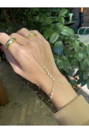 Triangular Stone Shahmeran 925 Sterling Silver - Atelier Ljune
