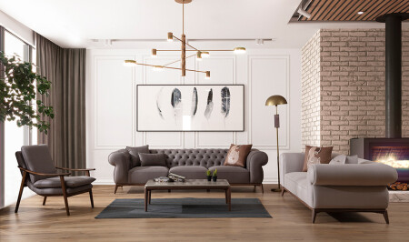 Trinket Sofa Set - Cadde Yıldız