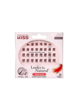 Trio Single False Eyelashes - Kiss