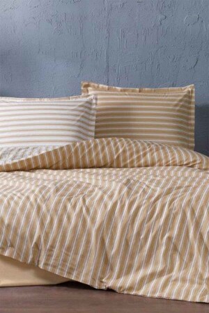 Trioline Double Duvet Cover Set Brown EVTNVTÖZDL00554 - Özdilek