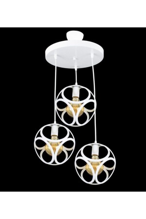 Triple Modern Circle Cube Model Pendant Lamp Chandelier LMBDR35382 - Lambadar