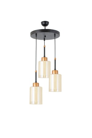Triple Round Double Glass Modern Sports Model Pendant Lamp Chandelier LMBDR35451 - Lambadar