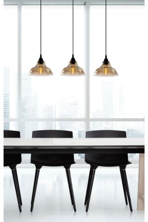 Triple Row Table Top Vintage Retro Rustic Pendant Lamp Chandelier Width 60 cm Height 100 cm MYL002638 - demet habek mylights