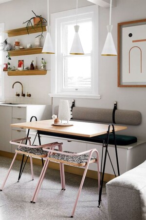 Triple White Slim Pendant Lamp Dining Table Living Room Kitchen Hall Hotel Showroom Home Gift BMM3057XXXX02 - Bamyum