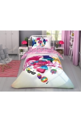 Trolls Color Part Single Duvet Cover TROLLS - Taç
