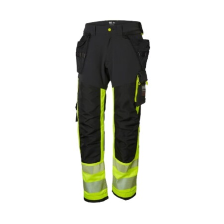 Trousers with reflective elements HELLY HANSEN ICU, yellow - Helly Hansen workwear