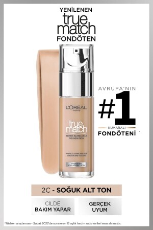 True Match Bakım Yapan Fondöten 2R ROSE VANILLA - L'oreal Paris