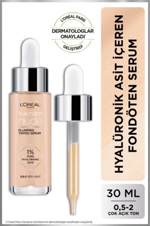 True Match Nude Fondöten Serum 0.5-2 Very Light - L'oreal Paris